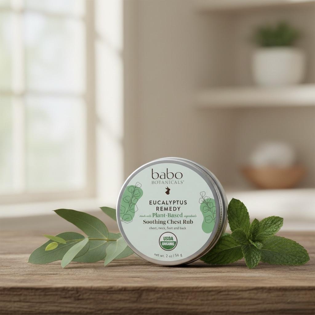 Babo Botanicals Eucalyptus Chest Rub
