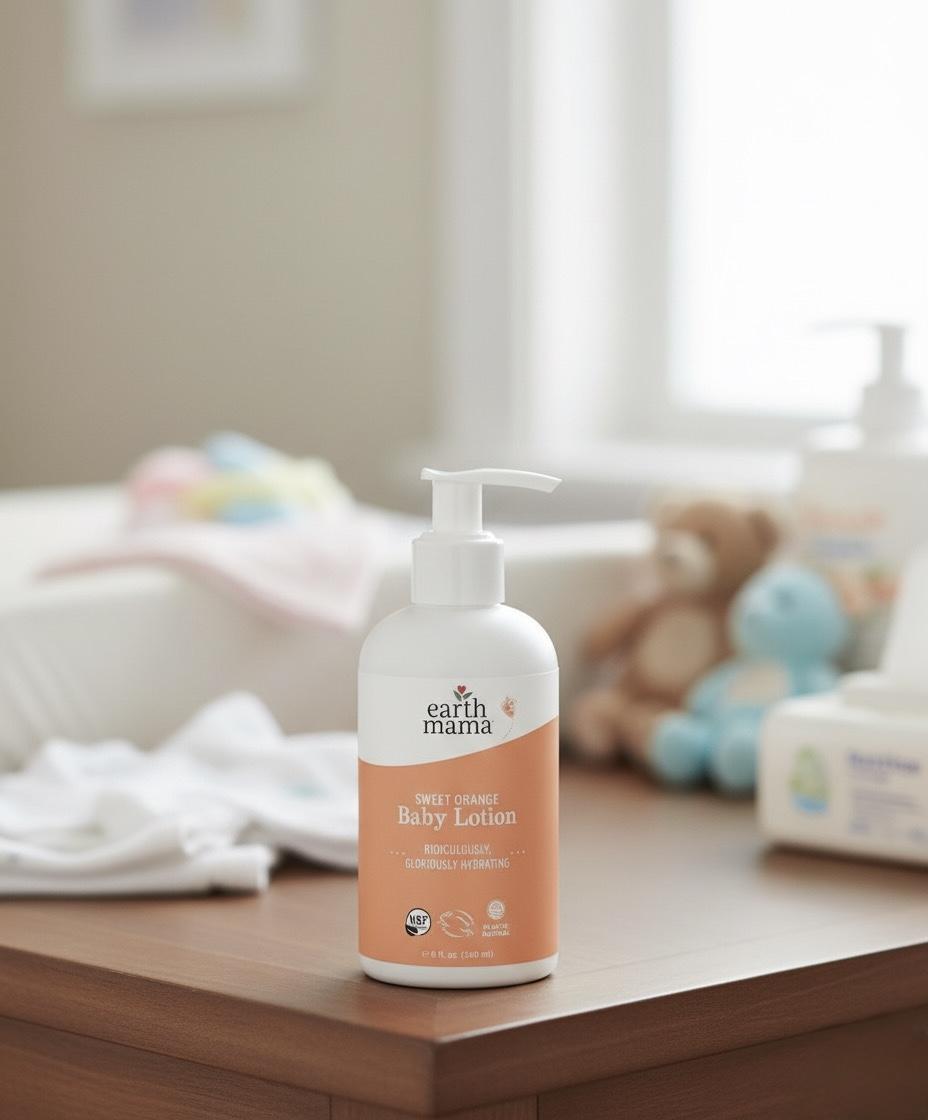 Sweet Orange Baby Lotion – Earth Mama