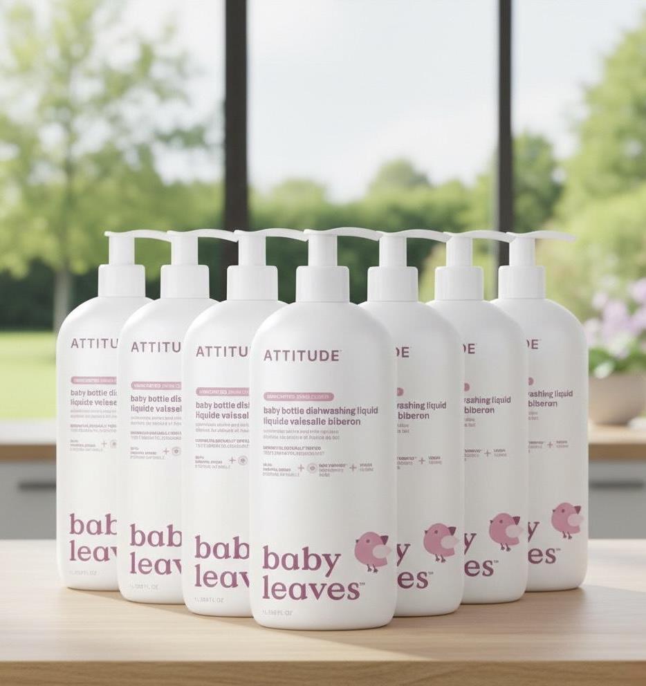 ATTITUDE Baby Dish Soap & Bottle Cleaner
