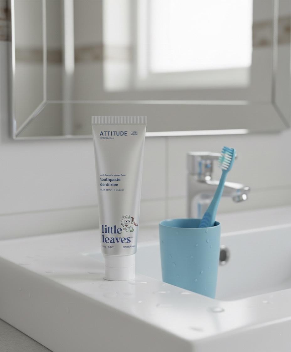 ATTITUDE Kids Fluoride Blueberry Toothpaste