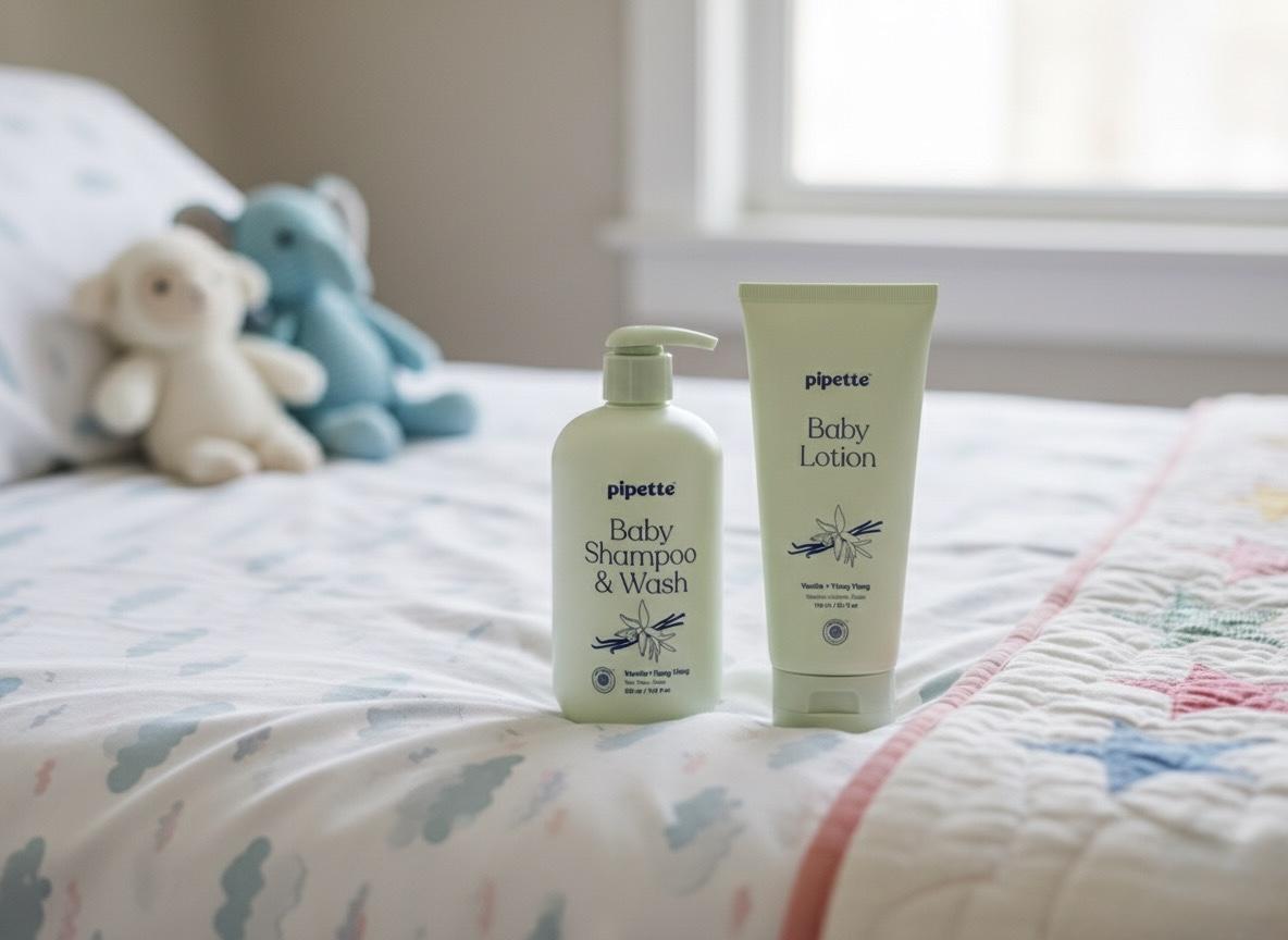 Pipette Fragrance-Free Wash & Lotion Duo
