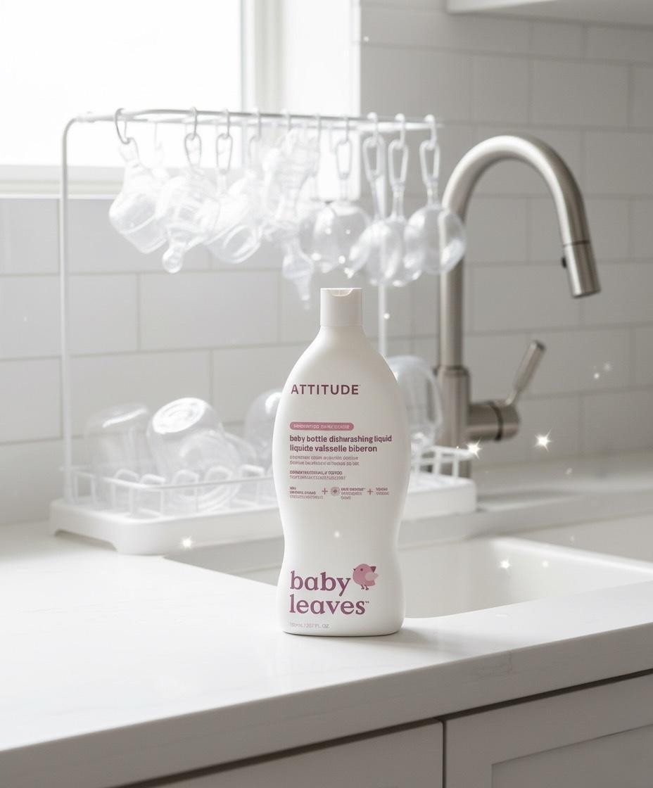 Attitude Baby Bottle & Dish Soap – 97% Natural